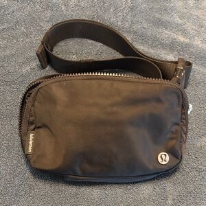 Lululemon Black Belt Bag
